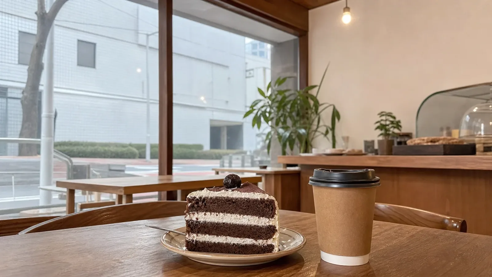 해운대 지역 cafe 방문 전 확인사항을 소개하는 사실적인 참고 이미지